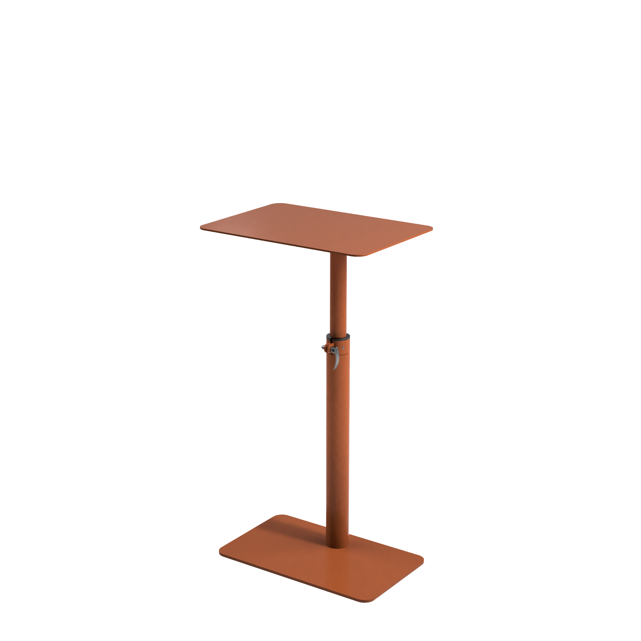 Height adjustable desk Sopiva is good choice for homes and small offices by selkastore