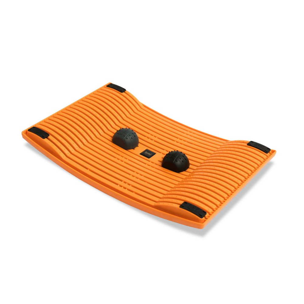 Gymba Tangerine (orange) board with massage balls