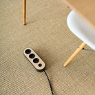 Mynolla power strip in black/oak