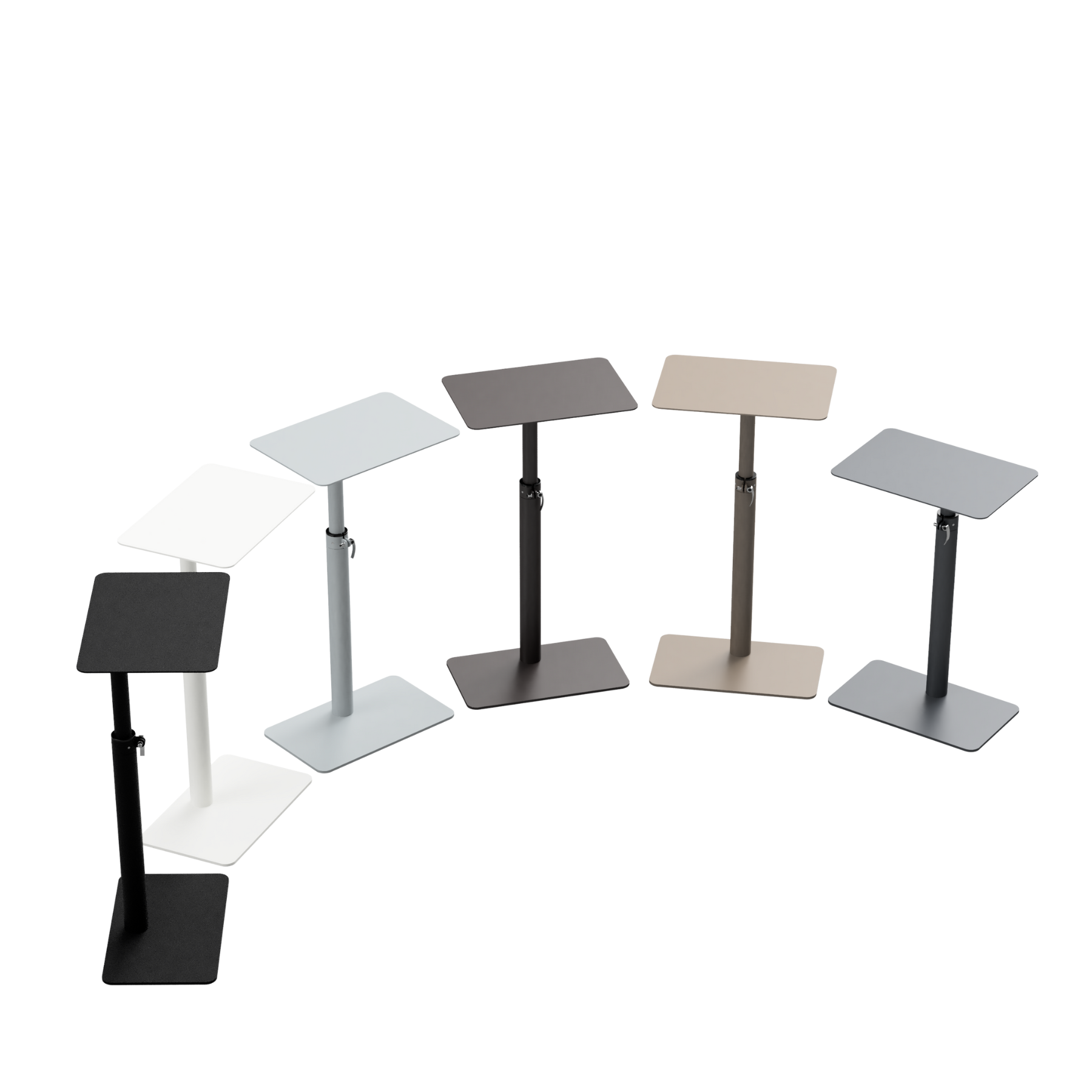 Pienet Sopiva työpöydät saatavilla useassa eri värissä