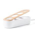 MyNolla design power strip oak lid