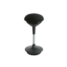 Sitool active chair in Black seat color.