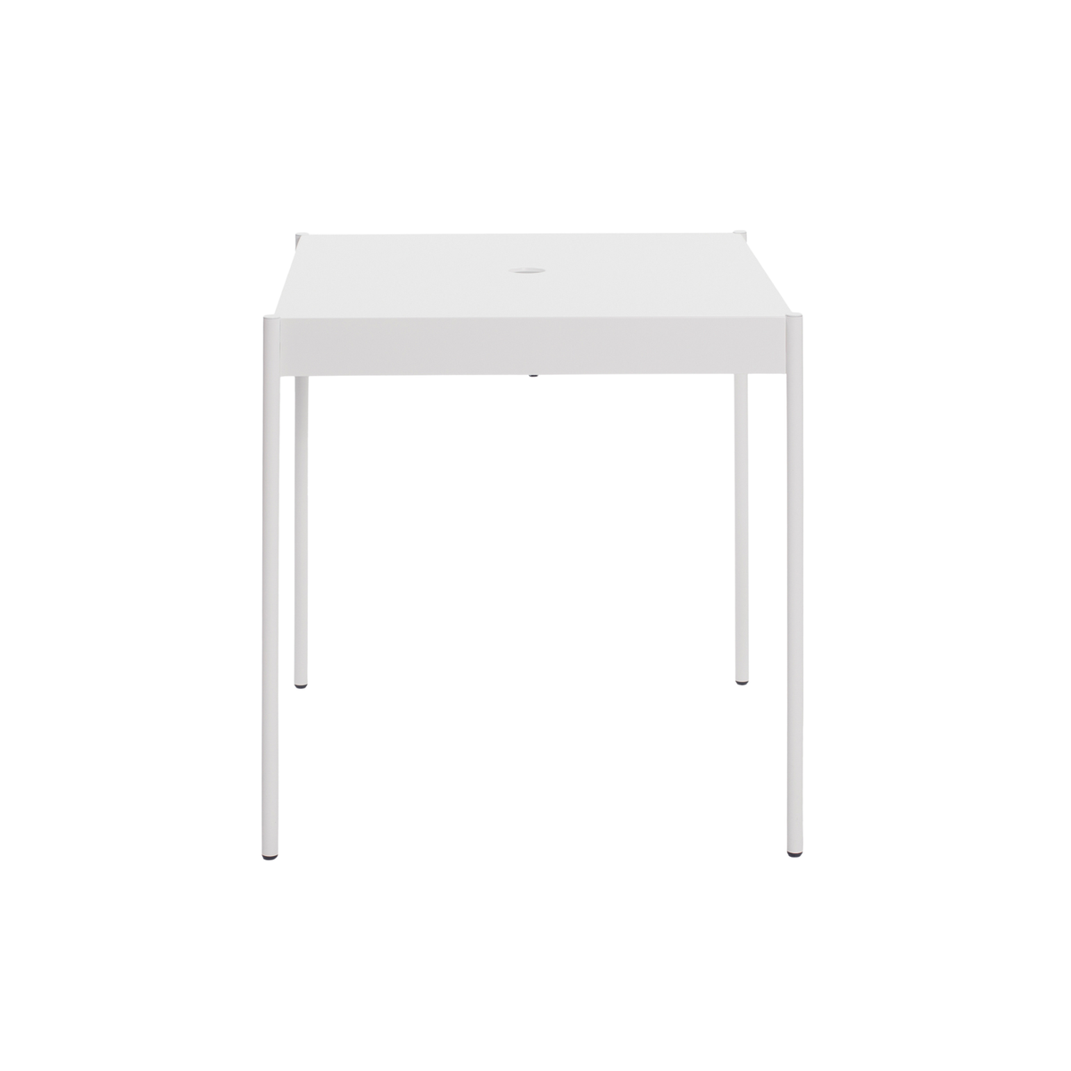 La Table-T 670x670 table, white