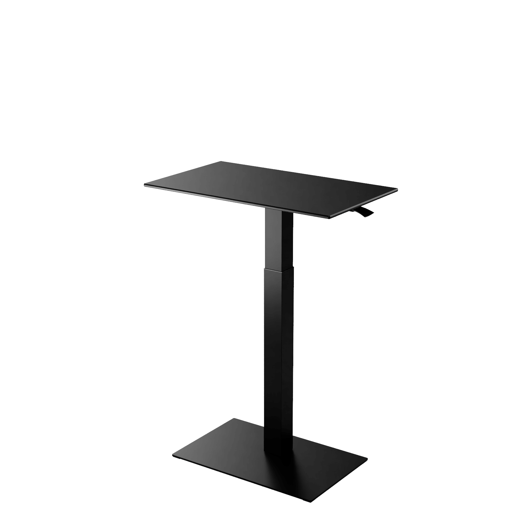 Height adjustable desk Mahtuva M Black is good choice for remote workers by Selkastore