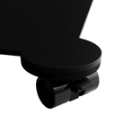Move your MAHTUVA and ELECTRO tables more easily with wheels. Black wheel.