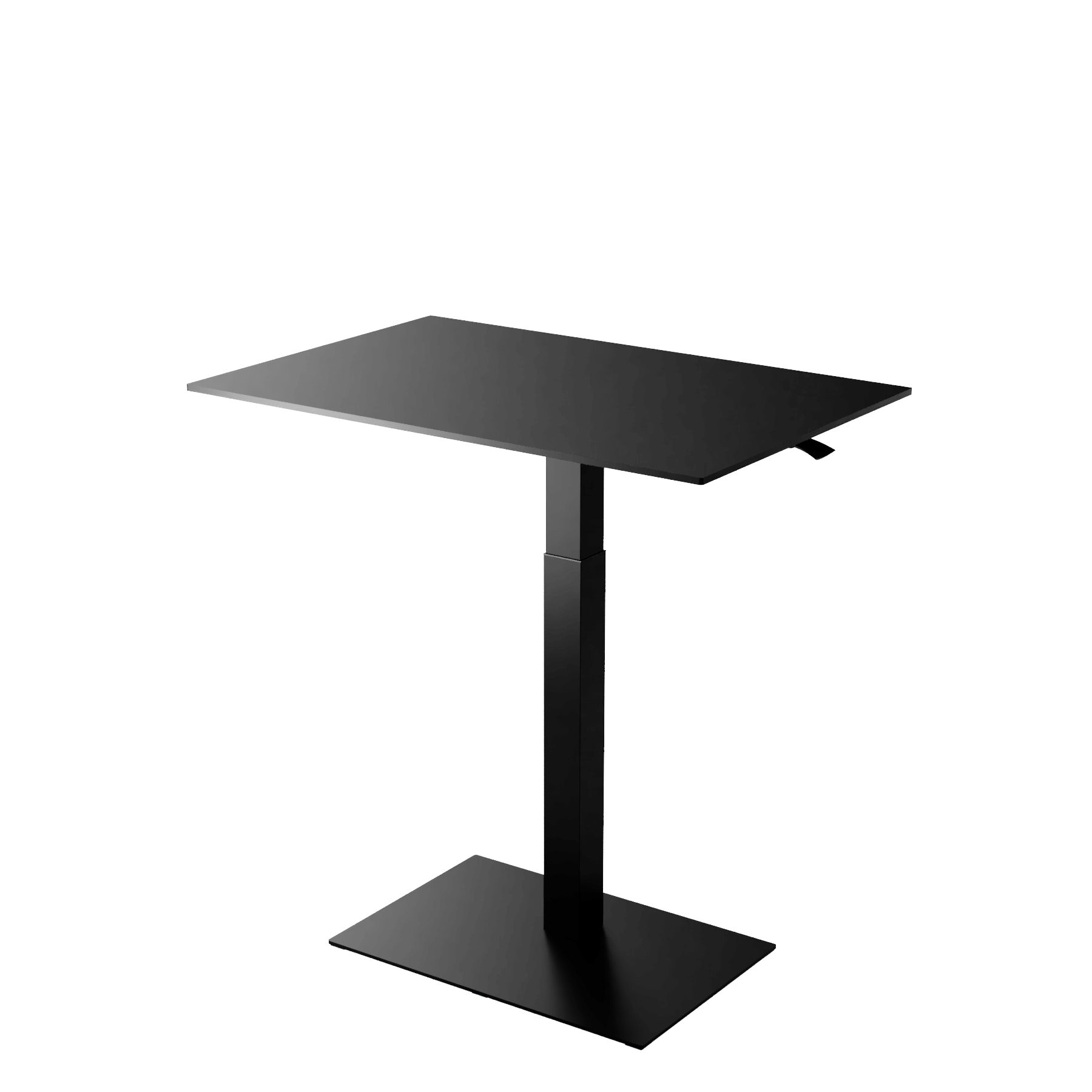 Height adjustable desk Mahtuva XL Black is good choice for remote workers by Selkastore