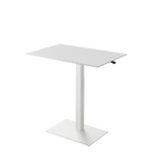 Height adjustable desk Mahtuva XL White is good choice for remote workers by Selkastore