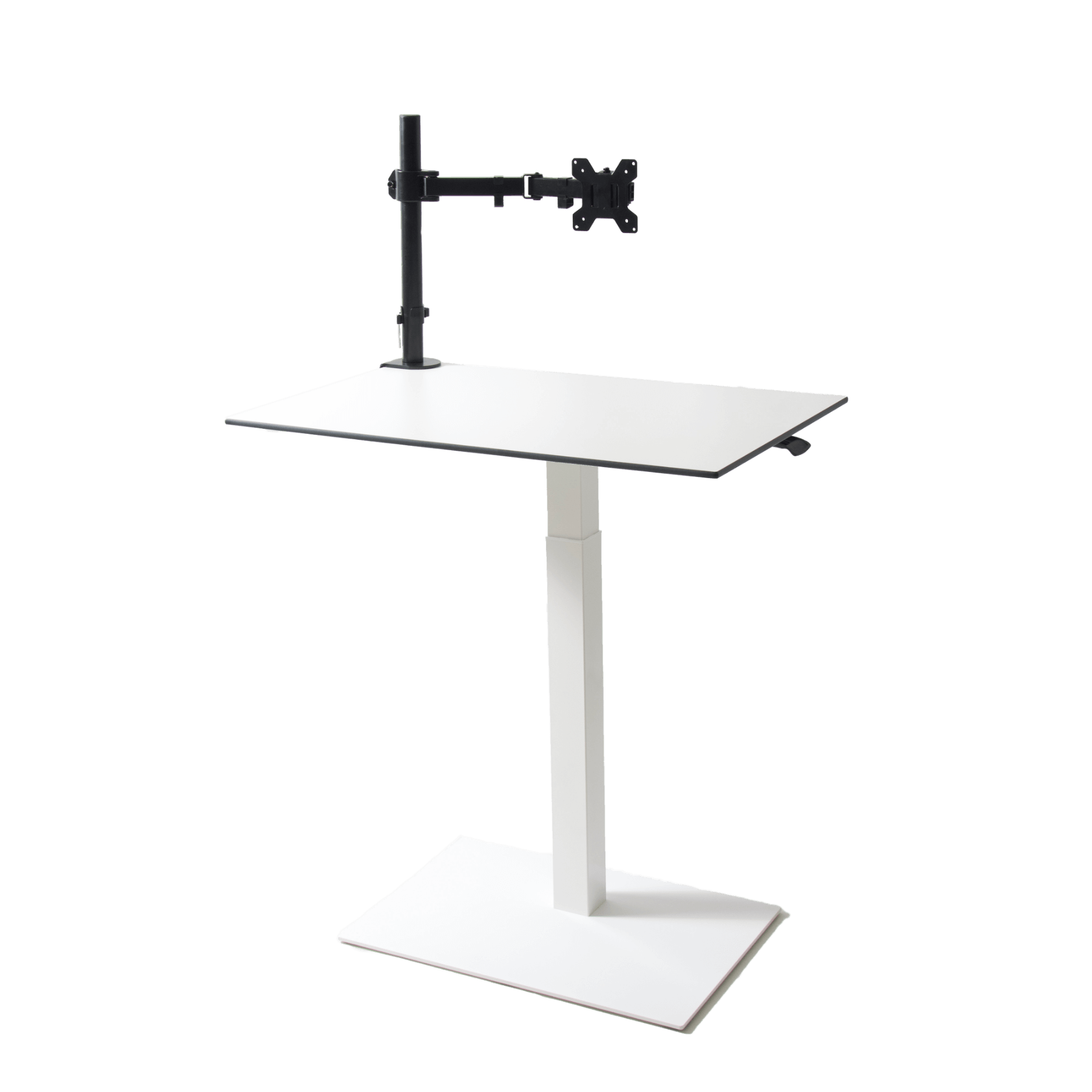Monitor Arm Single with SELKA MAHTUVA L table