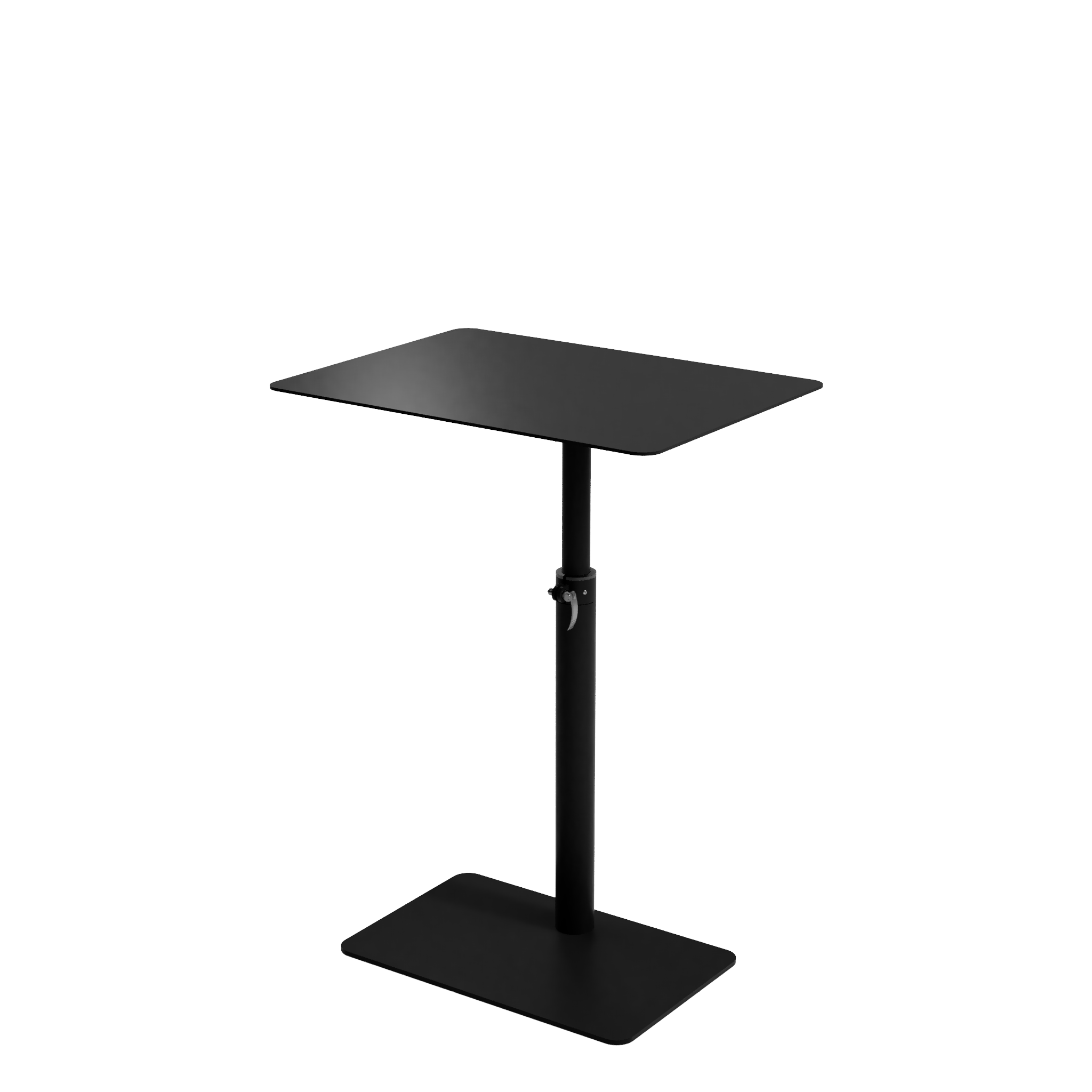 Height adjustable desk Sopiva is good choice for homes and small offices by selkastore