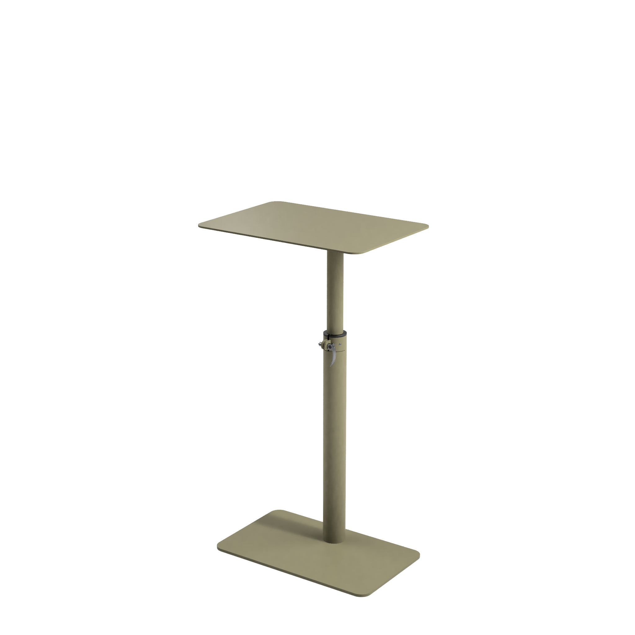 Height adjustable desk Sopiva is good choice for homes and small offices by selkastore