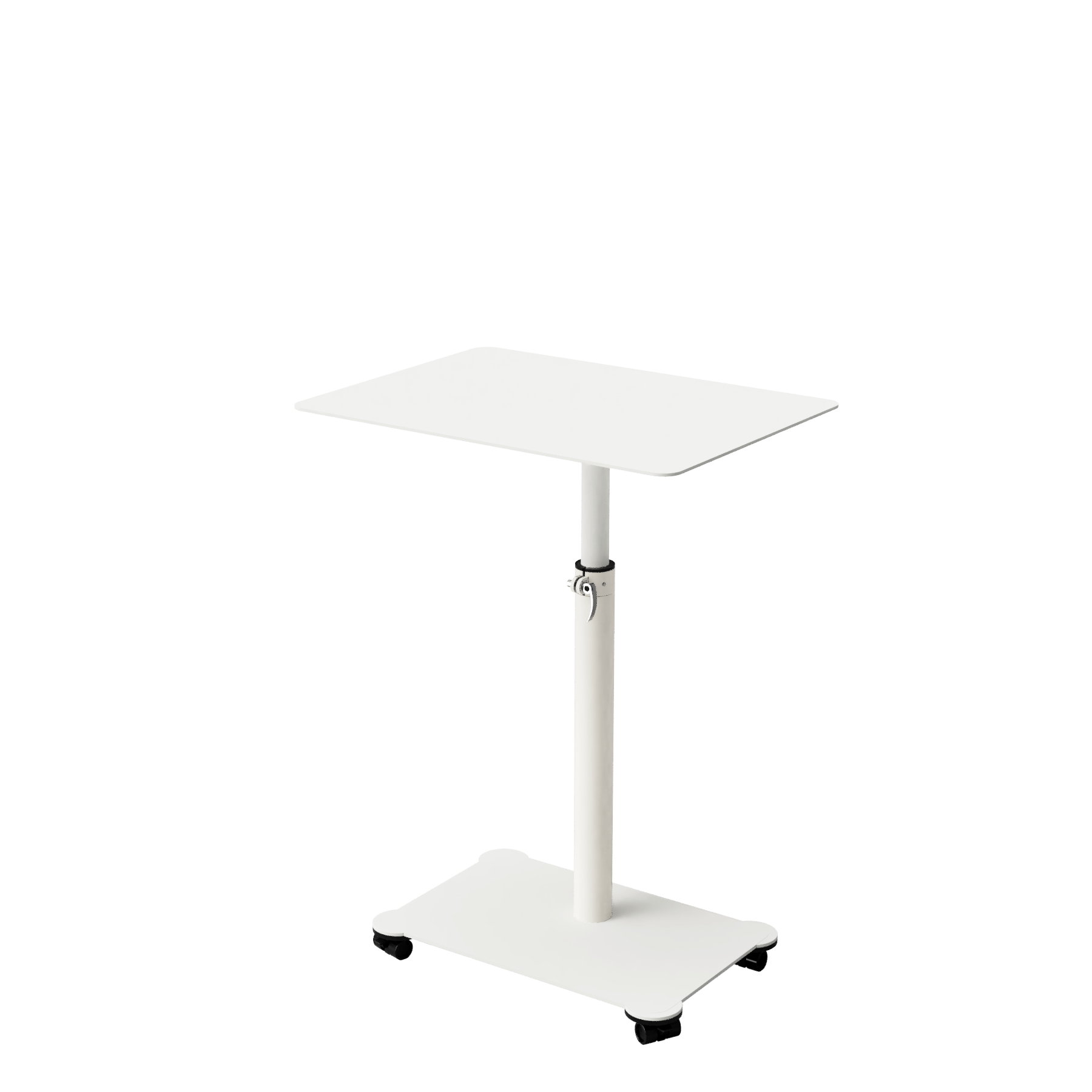 Move your SOPIVA table more easily with wheels.