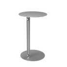 Wireup side table has a hidden wire slot